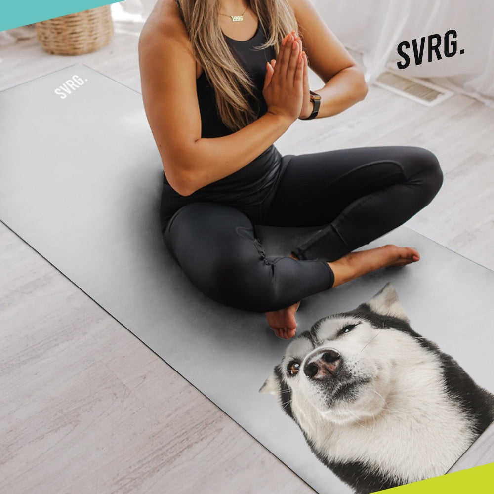 Matras Yoga Suede Maza The Hot Dog Series - Karpet Yoga - Gym