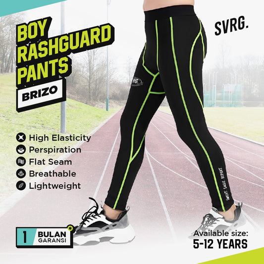 Rashguard Long Pants for Boys Brizo Celana RashGuard Panjang Anak