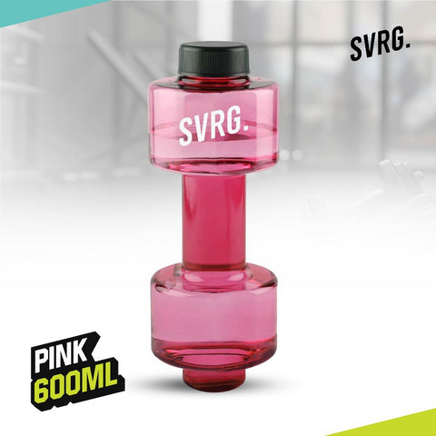 Dumbbell Water Bottle 600ml - 6