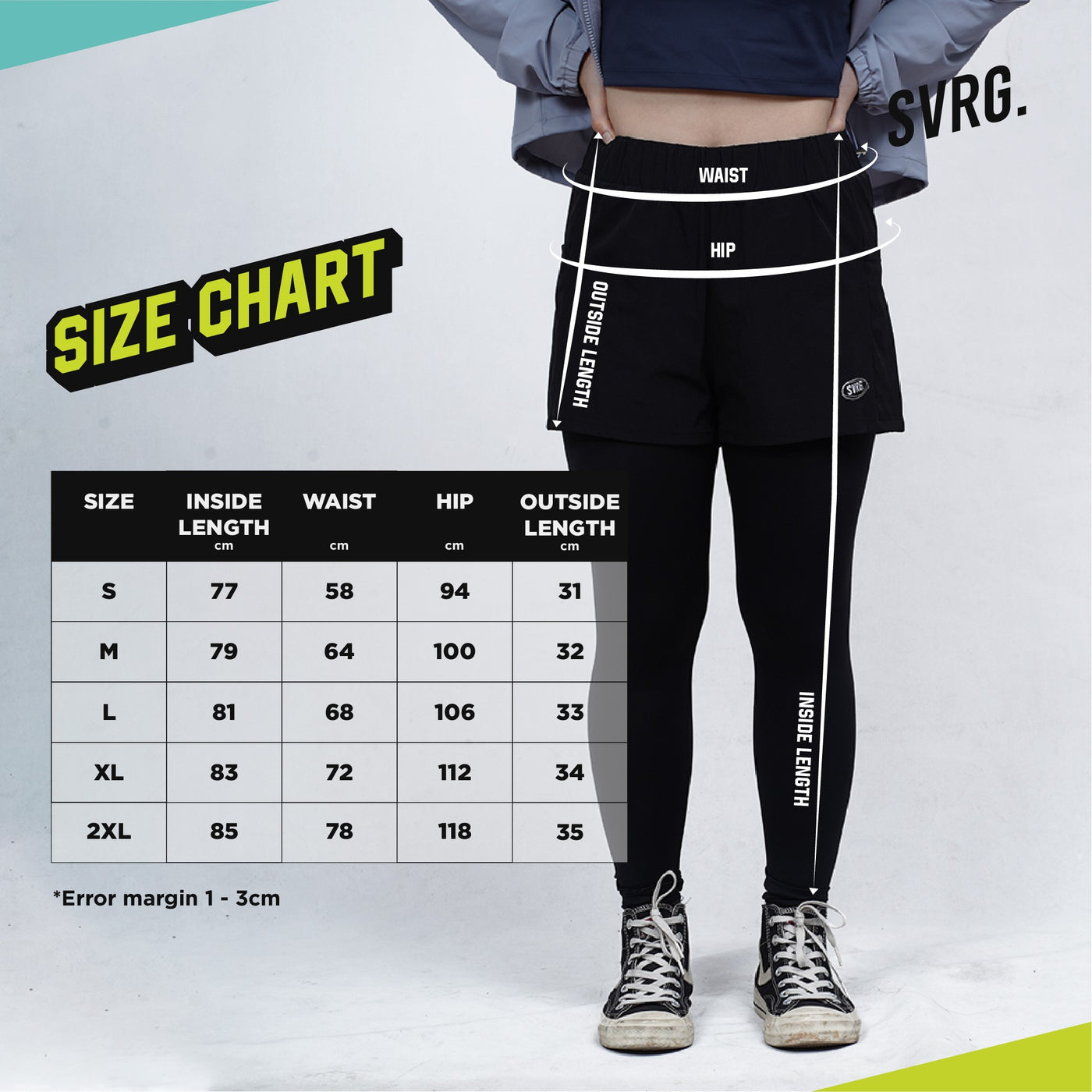 Asya Women Pants Skirt - Legging Celana Sports - Rok Olahraga Wanita