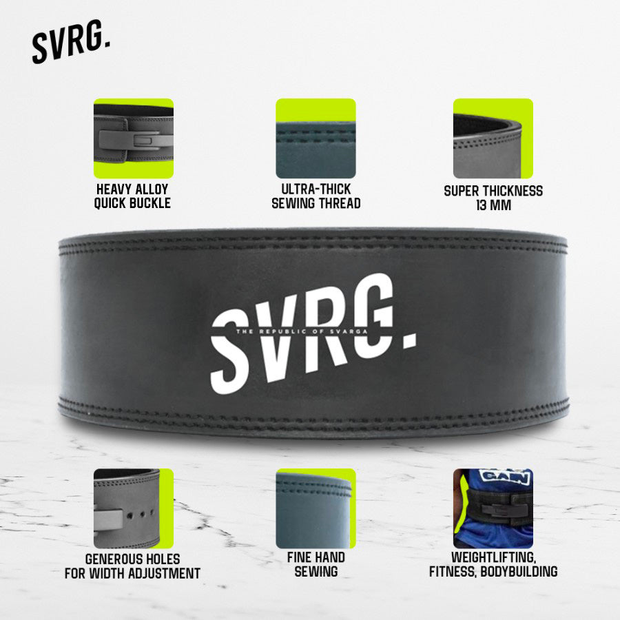 Lever Weightlifting Belt Leather