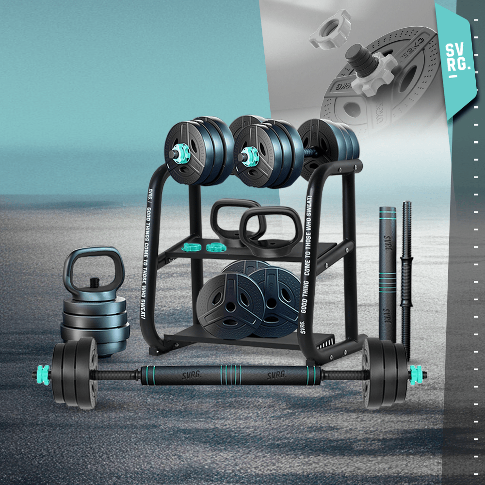 Adjustable Barbell 6 In 1