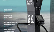 SVRG Kazemaru Ski Machine untuk Hybrid Race Training - Ski Trainer Air Resistance Full Body Ski Machine
