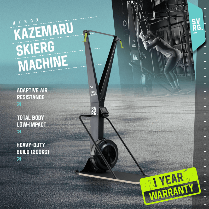 SVRG Kazemaru Skierg Machine for HYROX Training - Ski Trainer Air Resistance Full Body Ski Machine