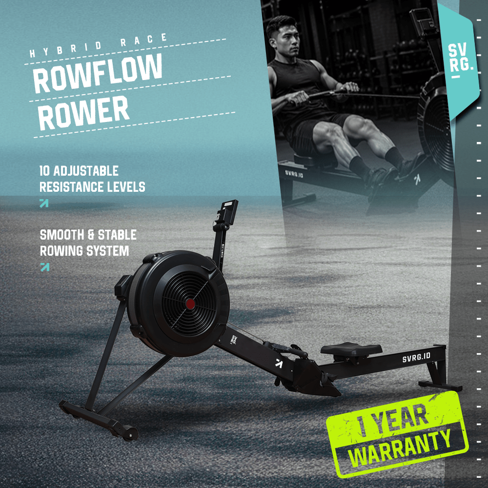 Rowflow Rower Machine Cardio