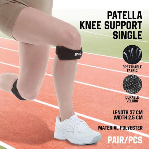 Patella Knee Support Bracer Single & Double Wrap - 4