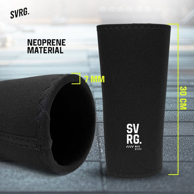 SVRG. Knee Sleeve for Weightlifting - Knee Sleeve - Stiff Knee Sleeve