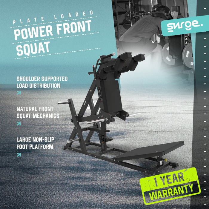 SURGE Commercial Power Front Squat – Strength Machine