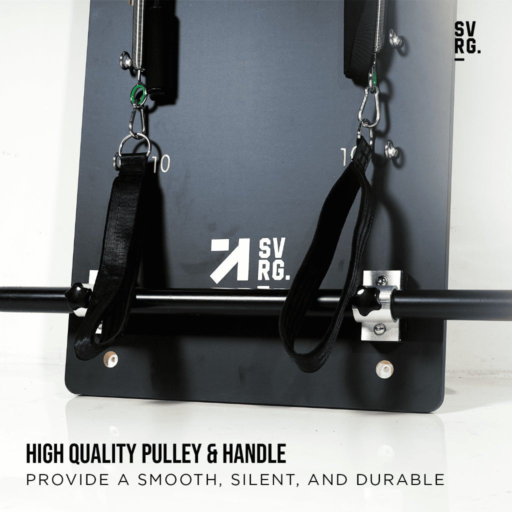 Springo Pilates Board Tower 2.0 - Pilates Board - Wall Mount Tower - SVRG - Alat Pilates - Alat Gym