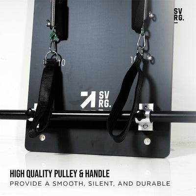 Springo Pilates Board Tower 2.0 - Pilates Board - Wall Mount Tower - SVRG - Alat Pilates - Alat Gym
