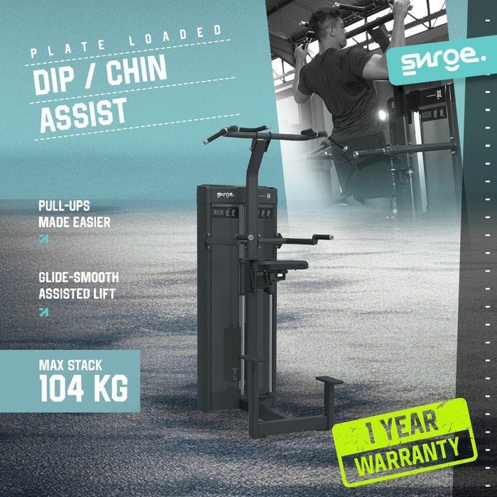 SURGE Commercial Dip/Chin Assist – Strength Machine