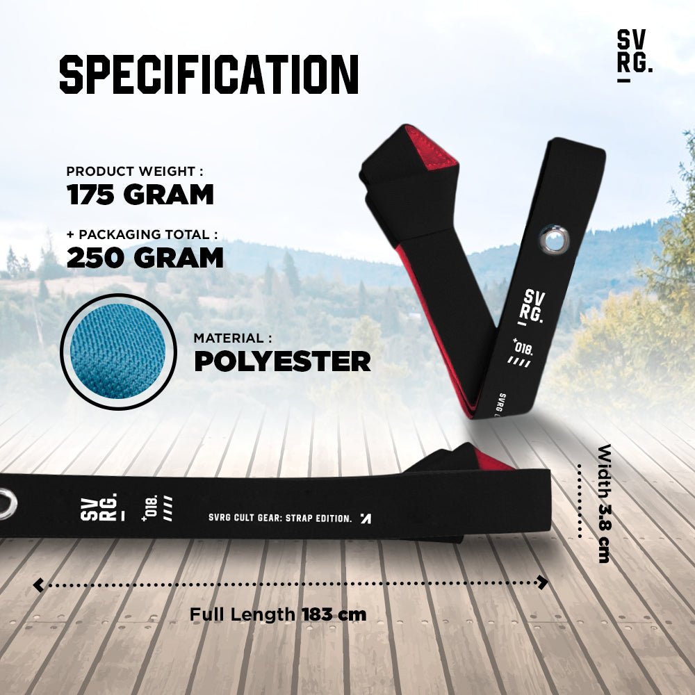 SVARGA Yoga Mat Carrier 2.0 - 2MM - 10MM Yoga Strap Sabuk Yoga