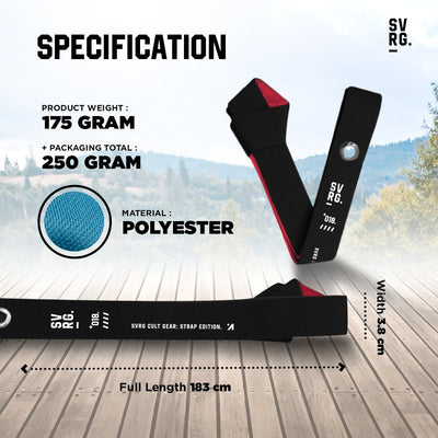 SVARGA Yoga Mat Carrier 2.0 - 2MM - 10MM Yoga Strap Sabuk Yoga