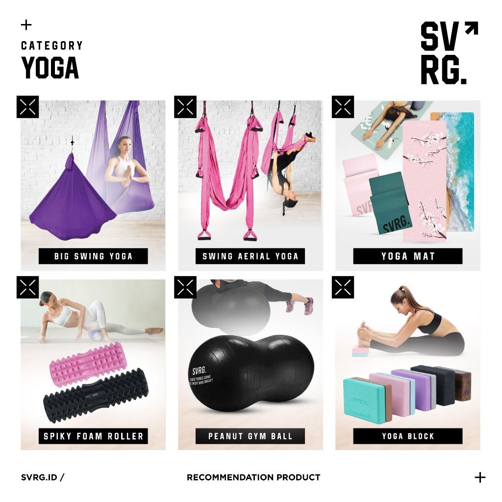 SVARGA Yoga Mat Carrier 2.0 - 2MM - 10MM Yoga Strap Sabuk Yoga