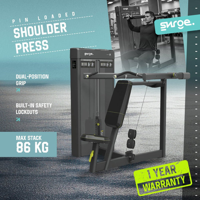 SURGE Commercial Shoulder Press – Strength Machine