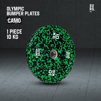 SVRG Olympic Bumper Plates – CAMO Series (5/10/15/20/25 kg) - 5