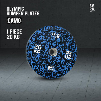 SVRG Olympic Bumper Plates – CAMO Series (5/10/15/20/25 kg) - 3