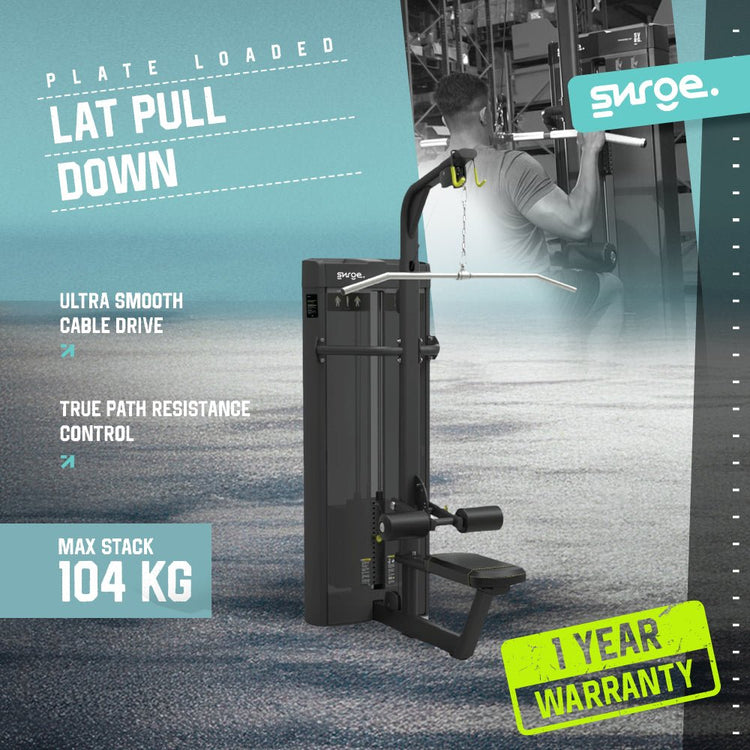 SURGE Commercial Lat Pulldown – Strength Machine - 1