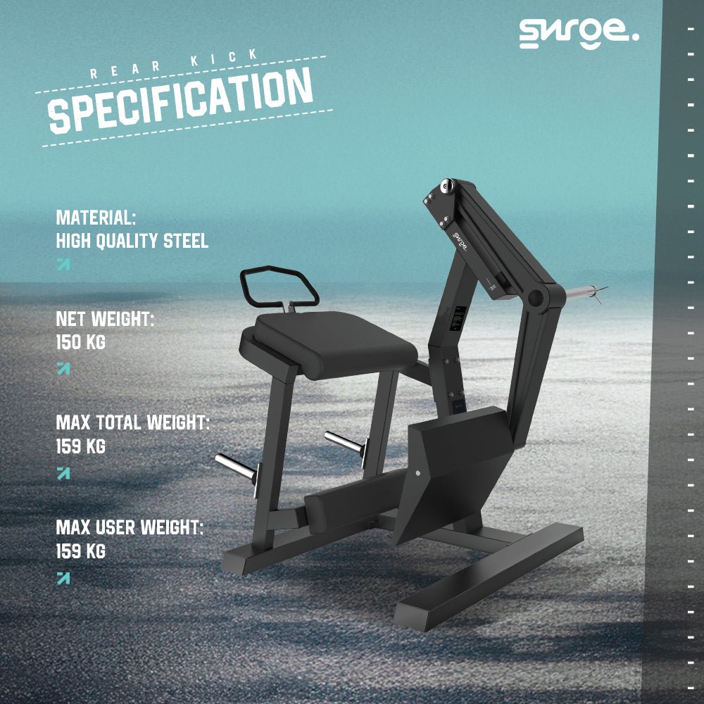 Plate Loaded Rear Kick Commercial Gym Machine – SVRG