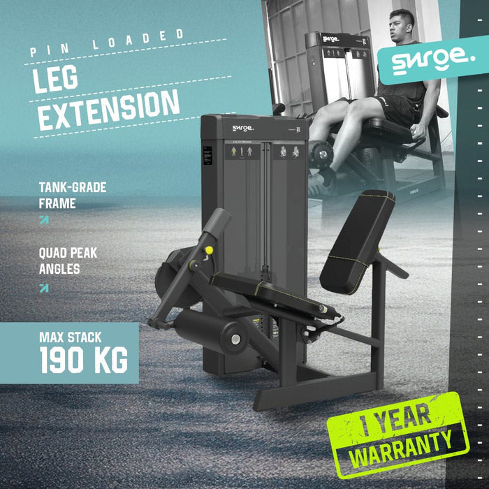 SURGE Commercial Leg Extension – Strength Machine