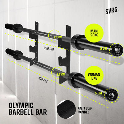 Barbell Olympic Bar 15Kg
