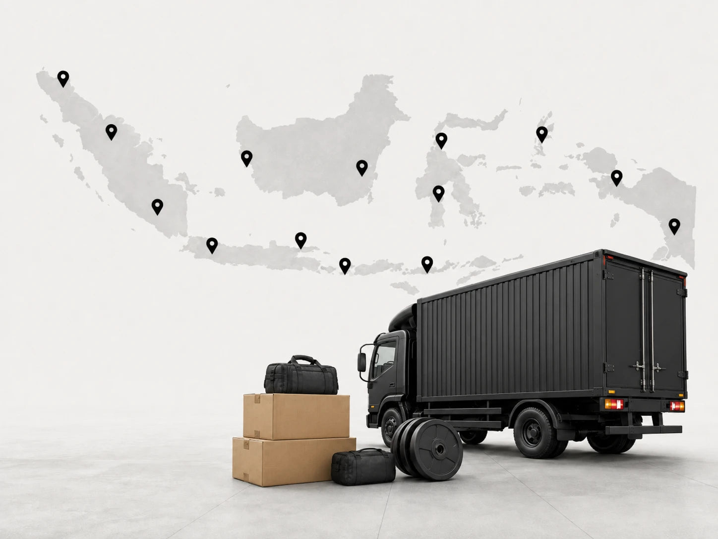 SVRG delivery map and logistics
