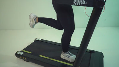 2 in 1 Foldable Treadmill and Walking Pad