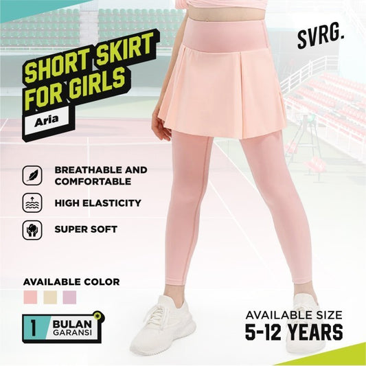 Aria Short Skirt with Legging for Girl