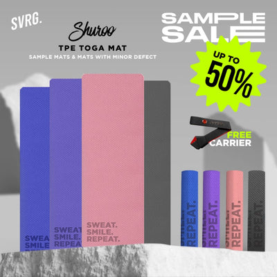 Sample Sale Shuroo Series - Sweat, Smile, Repeat