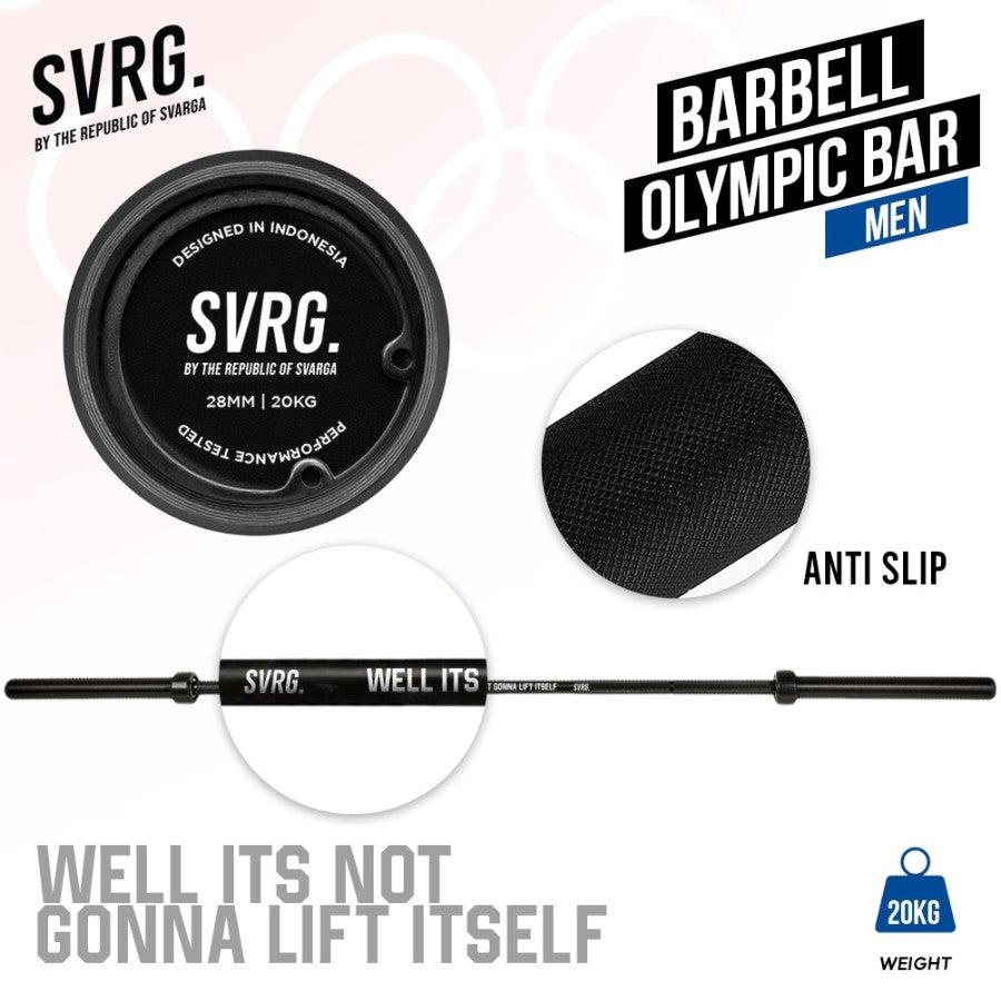 Barbell Olympic Bar 20Kg Men