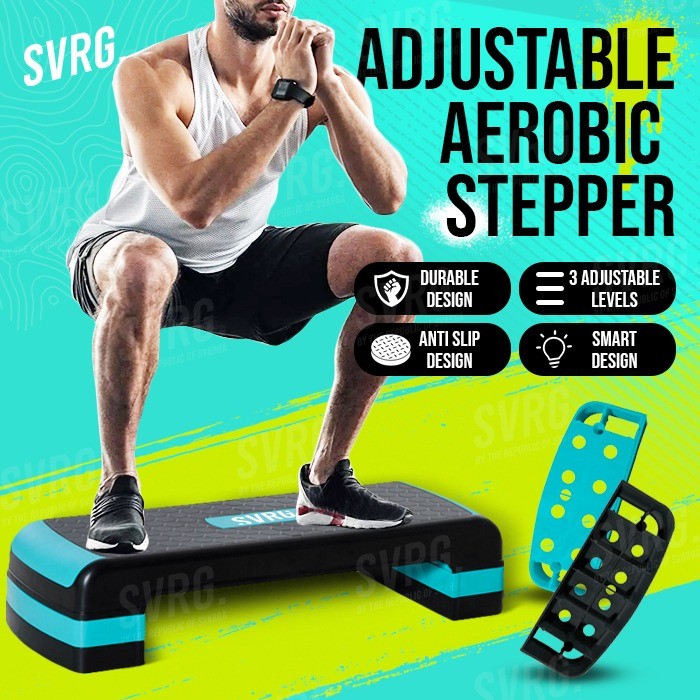 Adjustable Aerobic Stepper SVRG