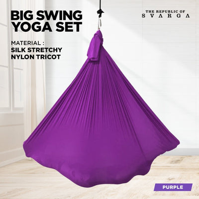 Big Swing Yoga Set - Anti Grafity Swing Yoga - Aerial Yoga Hammock