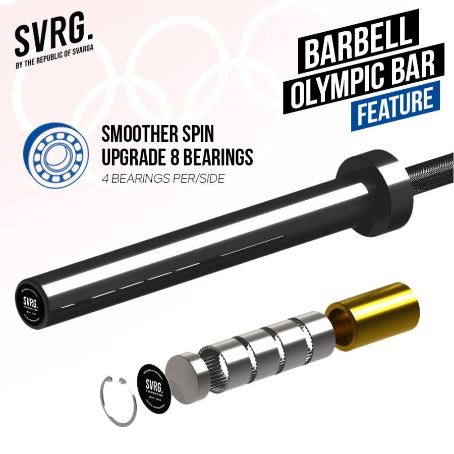 Barbell Olympic Bar 20Kg Men