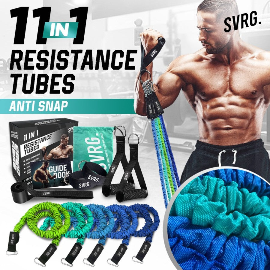 Resistance Tubes 11 in 1