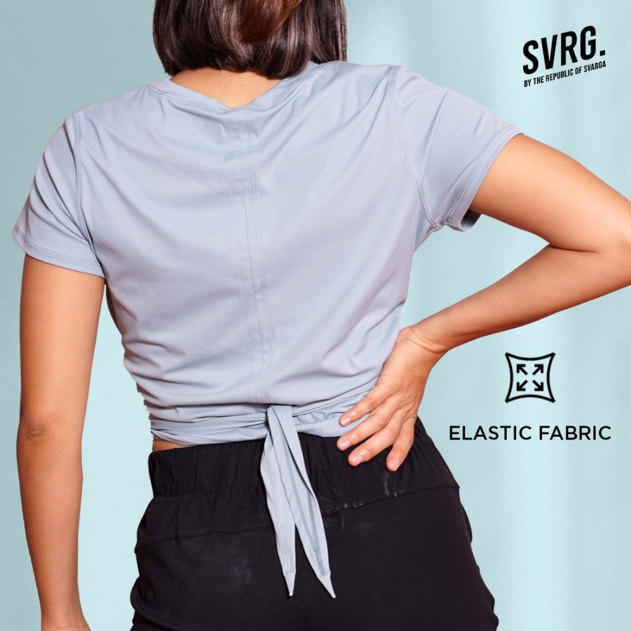 Hitch Short Sleeve -  Baju Olahraga Wanita - Crop Top