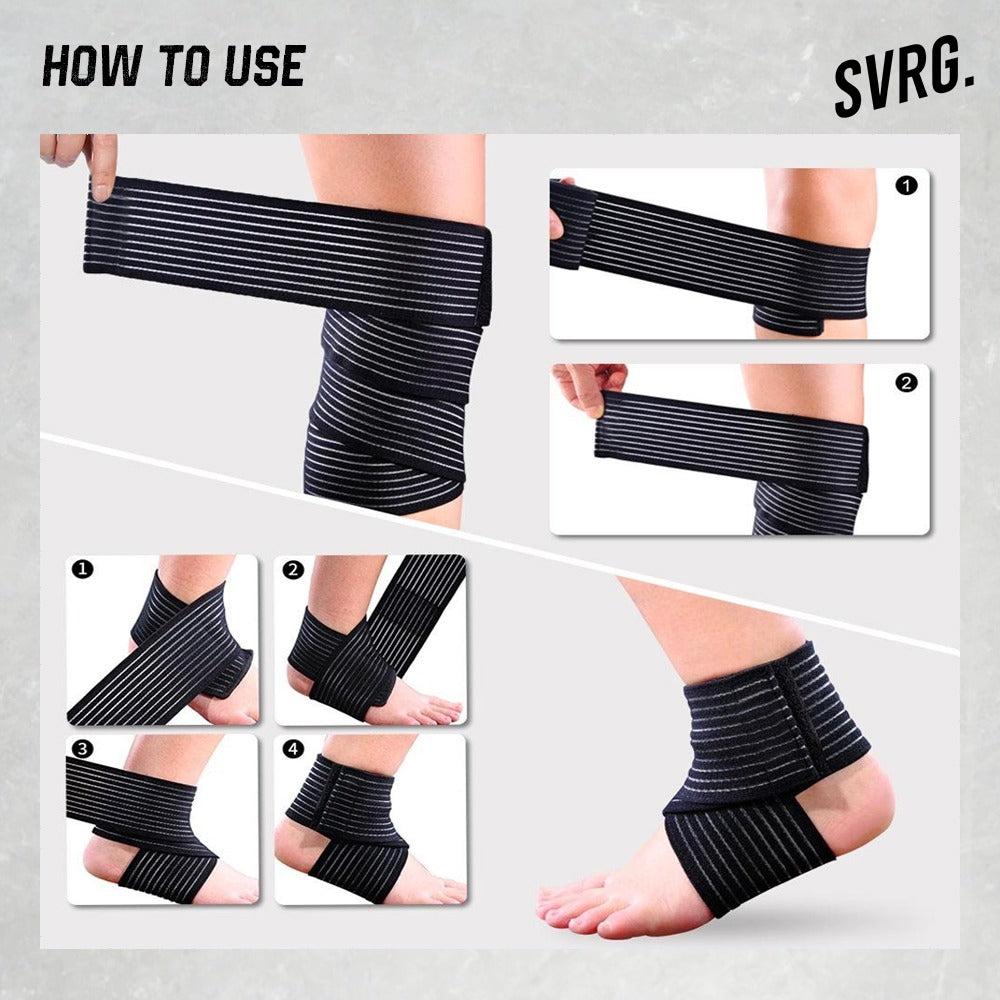 Adjustable Knee & Elbow Support Wrap