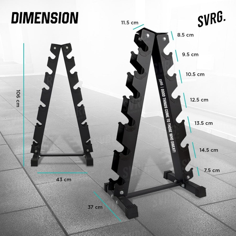 Triangle Dumbbell Rack SVRG