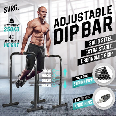 Adjustable Dip Bar