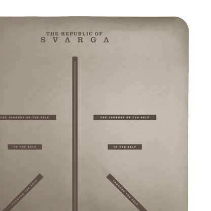 Yoga Mat Svarga 8 in 1 Ekata Premium Series - Plain Edition