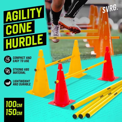 Agility Cone Hurdle - Latihan Kelincahan - Sepak Bola