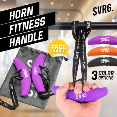 Horn Fitness Handle - Grip Fitness - Handle Pull Up - Weight Lifting