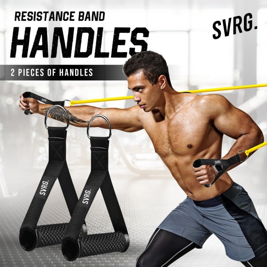 Value Pack Resistance Band Foam Handle 2 Pieces - SVRG