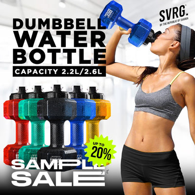 Sample Sale Dumbbell Water Bottle