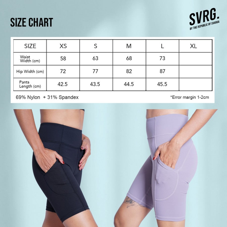 High Impact Short Pants - Legging - Celana Olahraga Wanita