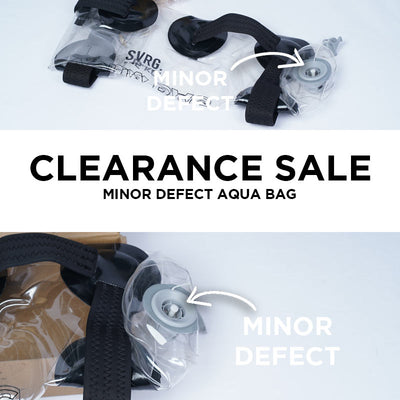 Sample Sale Aqua Bag