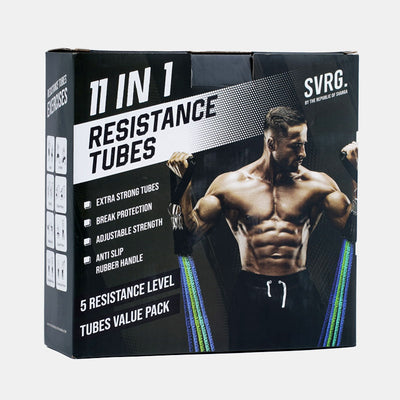 Resistance Tubes 11 in 1